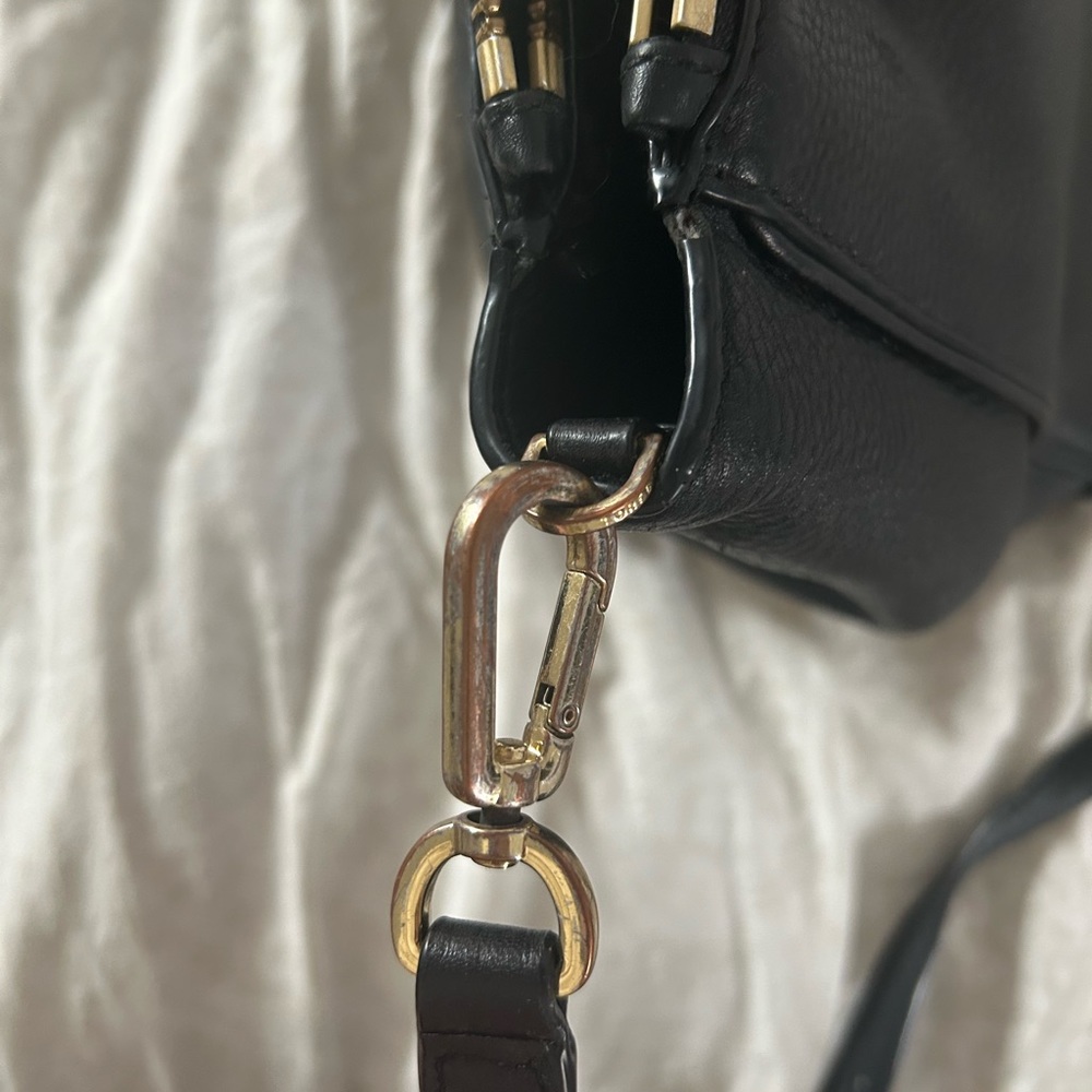 Tory Burch black leather tote - Picture 4 of 7
